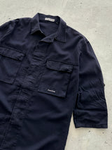 Stone Island Spell Out stencil twin Pocket Shirt (M)