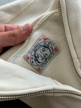 00's Evisu Fleece Lined Heavyweight Zip Up Hoodie (L)