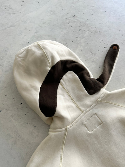 00's Evisu Fleece Lined Heavyweight Zip Up Hoodie (L)