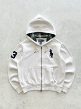 Ralph Lauren Big Logo Heavyweight Zip Up Hoodie (S)