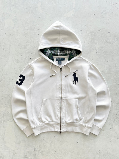 Ralph Lauren Big Logo Heavyweight Zip Up Hoodie (S)