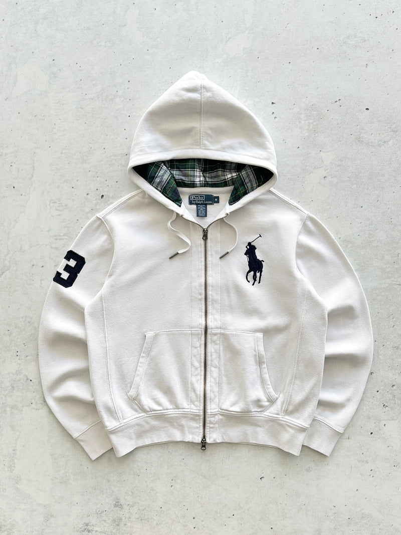 Ralph Lauren Big Logo Heavyweight Zip Up Hoodie (S)