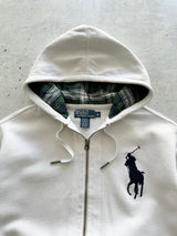 Ralph Lauren Big Logo Heavyweight Zip Up Hoodie (S)
