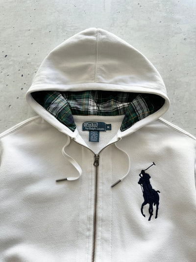 Ralph Lauren Big Logo Heavyweight Zip Up Hoodie (S)