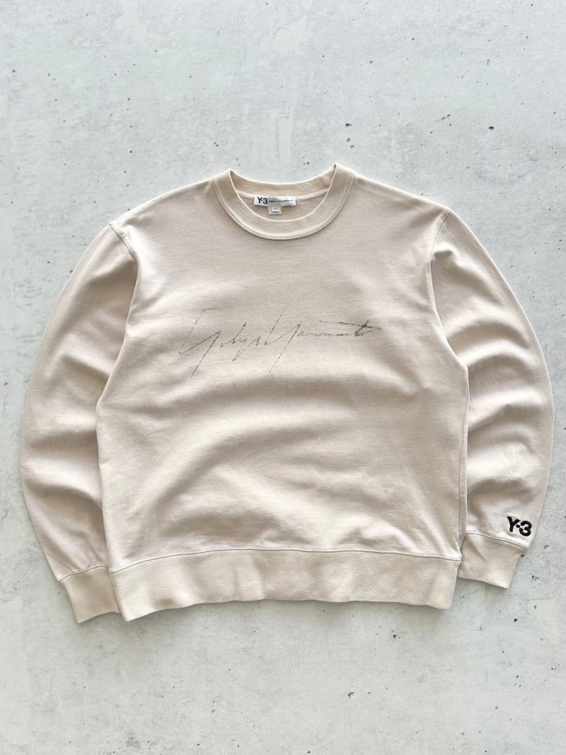 Adidas Y-3 Yohji Yamamoto Heavyweight Crewneck Sweatshirt (S)