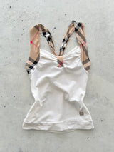 Burberry Nova Check Vest Top (Women's S/M)