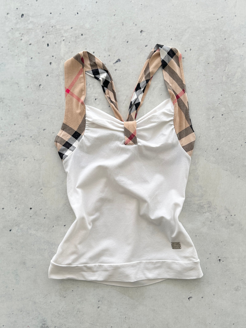 Burberry Nova Check Vest Top (Women's S/M)