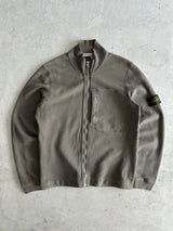 AW/07 Stone Island Heavyweight Zip Up Sweatshirt (L)