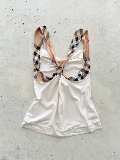 Burberry Nova Check Vest Top (Women's S/M)