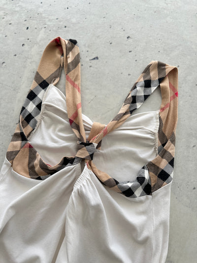 Burberry Nova Check Vest Top (Women's S/M)