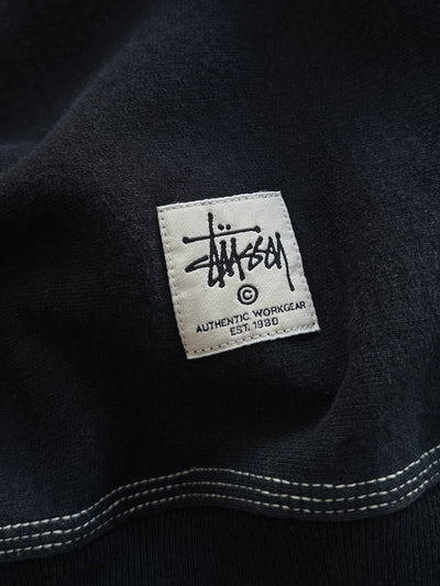 Stussy Contrast Stitch heavyweight Crewneck Sweatshirt (L)