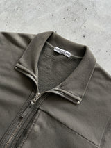 AW/07 Stone Island Heavyweight Zip Up Sweatshirt (L)