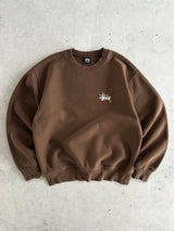 Stussy Script Heavyweight Crewneck Sweatshirt (S)