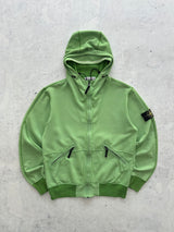 SS/11 Stone Island Heavyweight Zip Up Hoodie (M)