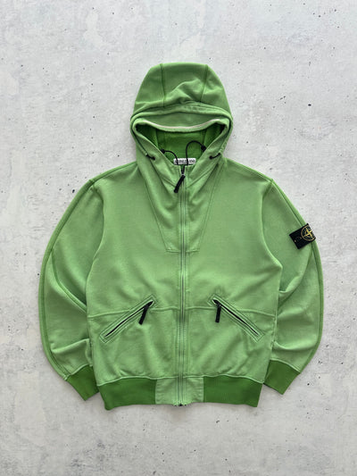SS/11 Stone Island Heavyweight Zip Up Hoodie (M)