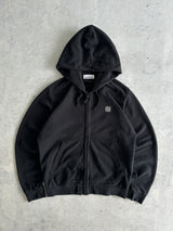 AW/15 Stone Island Patch Logo Heavyweight Zip Up Hoodie (L)