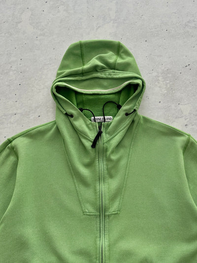 SS/11 Stone Island Heavyweight Zip Up Hoodie (M)