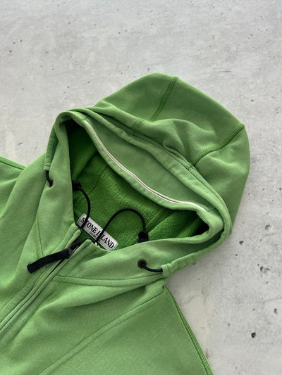 SS/11 Stone Island Heavyweight Zip Up Hoodie (M)