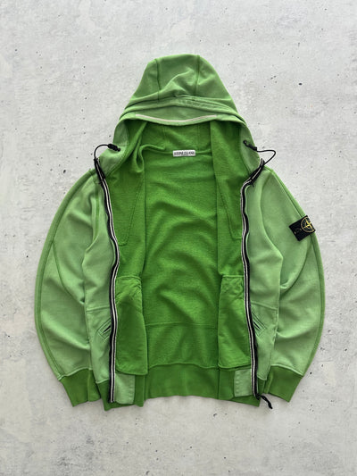 SS/11 Stone Island Heavyweight Zip Up Hoodie (M)