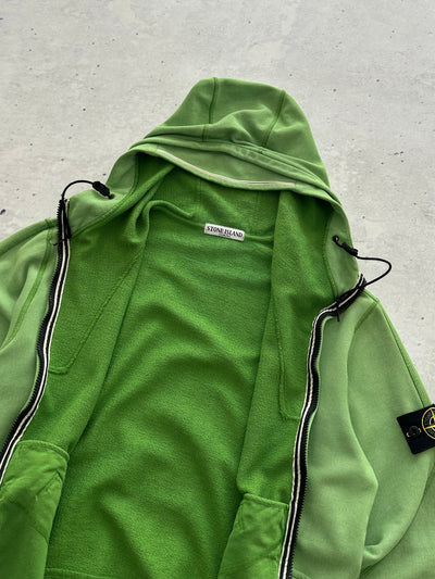 SS/11 Stone Island Heavyweight Zip Up Hoodie (M)