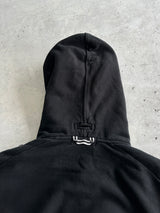 AW/15 Stone Island Patch Logo Heavyweight Zip Up Hoodie (L)