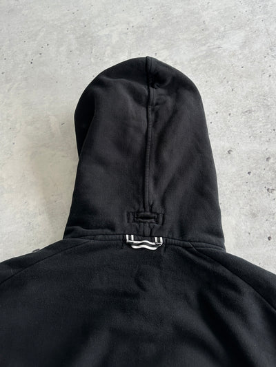 AW/15 Stone Island Patch Logo Heavyweight Zip Up Hoodie (L)