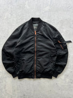 Alpha Industries Zip Up Bomber Jacket (L)