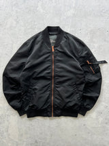 Alpha Industries Zip Up Bomber Jacket (L)