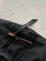 Alpha Industries Zip Up Bomber Jacket (L)