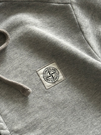 SS/13 Stone Island Patch Logo Zip Up Hoodie (M)