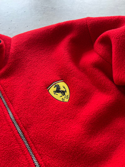 Ferrari Reversible Zip Up Fleece Jacket (XL)