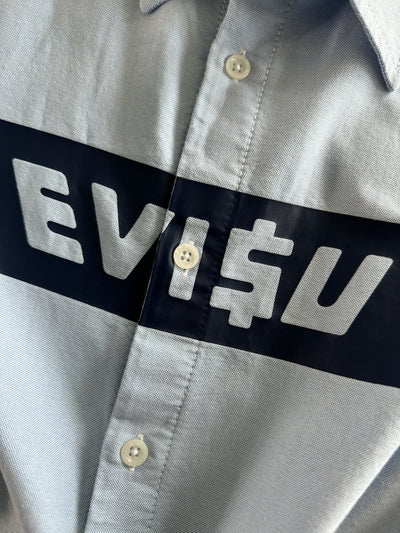 Evisu Spell Out Long Sleeve Shirt (L)