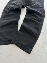 AW/00 Stone Island stencil spell out Jet Pants (W32 x L32)