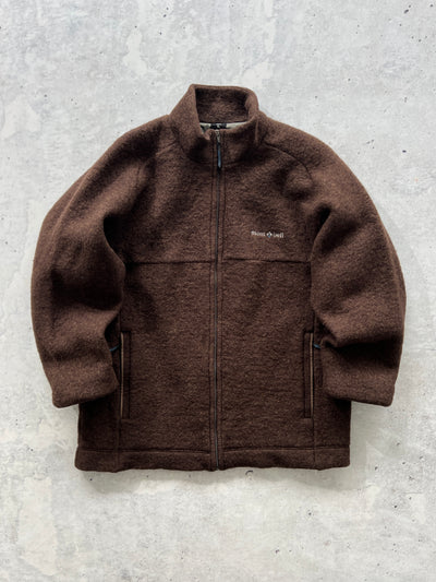 Mont Bell Lined Zip Up Fleece Jacket (L)