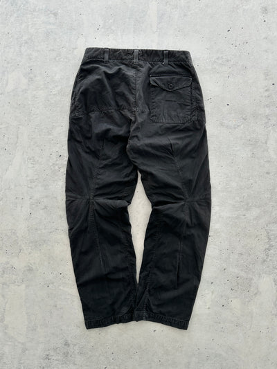 AW/00 Stone Island stencil spell out Jet Pants (W32 x L32)