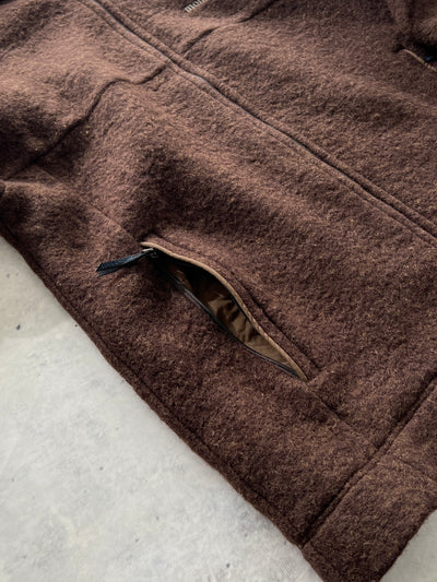 Mont Bell Lined Zip Up Fleece Jacket (L)