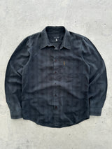 Armani Jeans Checked Long Sleeve Shirt (M)