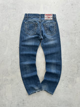 True Religion Billy Bg T thick stitch Denim Jeans (W33 x L32)