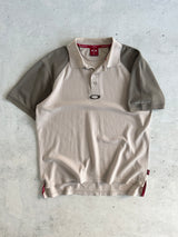 90's Oakley C1 Air-vent Embroidered eclipse Polo Shirt (L)