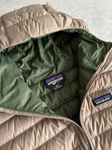 Patagonia Down Fill sweater hoody zip up Jacket (M)