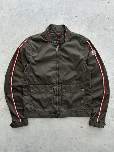 Moncler Zip Up Lalay nylon biker Jacket (S)
