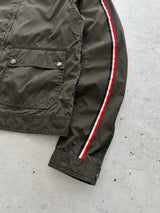 Moncler Zip Up Lalay nylon biker Jacket (S)