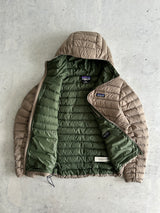 Patagonia Down Fill sweater hoody zip up Jacket (M)