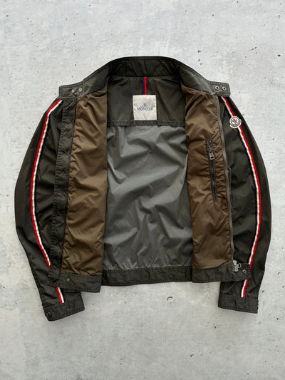 Moncler Zip Up Lalay nylon biker Jacket (S)