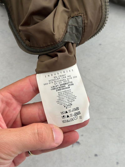 Moncler Zip Up Lalay nylon biker Jacket (S)