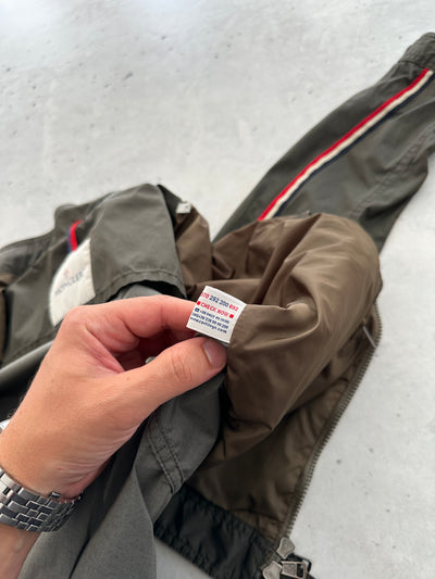 Moncler Zip Up Lalay nylon biker Jacket (S)