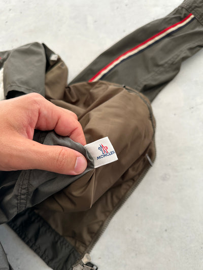 Moncler Zip Up Lalay nylon biker Jacket (S)