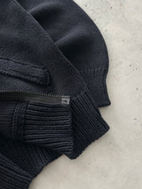 SS/12 Stone Island Chunky Knit Zip Up Hoodie (XXL)