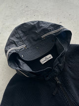 SS/12 Stone Island Chunky Knit Zip Up Hoodie (XXL)