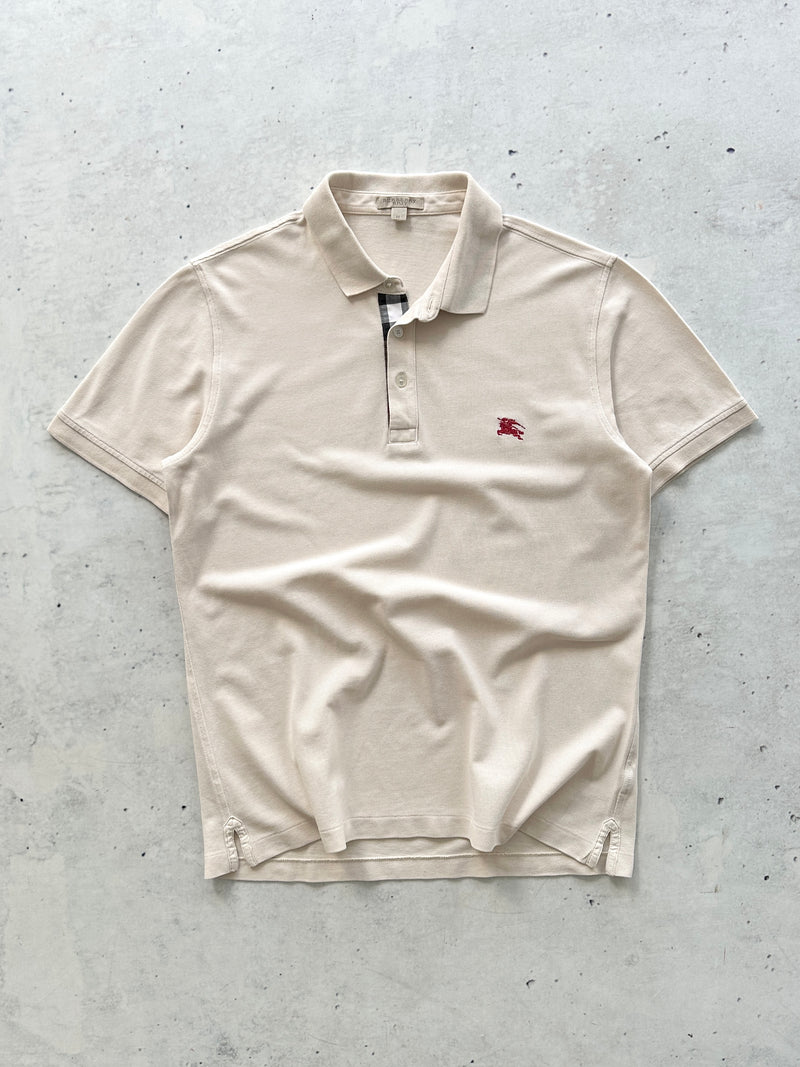 00's Burberry Brit nova check Polo Shirt (M)